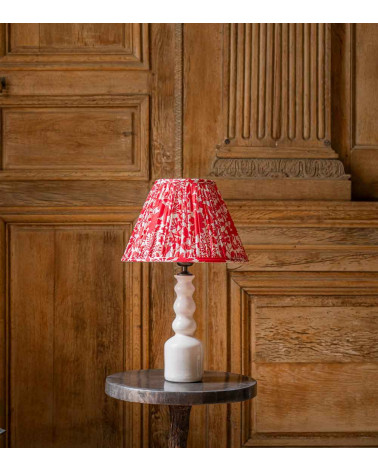 Cotton and Silk Lampshade