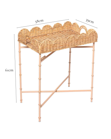 Rita folding tray table