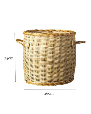 Rattan pot cover